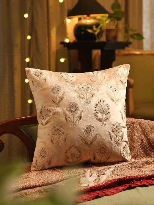 Cushion Cover Beige Lean