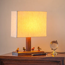 Load image into Gallery viewer, Hand Carved Rosewood Table Lamp- TOTHA
